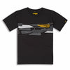 SCR WING BLACK T-SHIRT