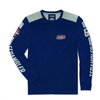 FLAT TRACK BLUE WFIT LONG-S T-SHIRT